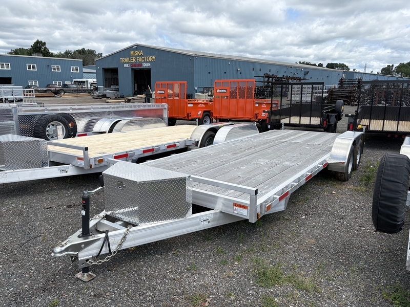 Cargo, Utility Trailers  2026 Miska Silver Bullet 18' Aluminum Car Hauler Photo